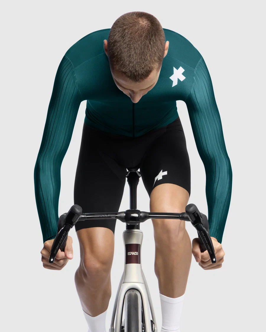 ASSOS EQUIPE RS S11 Koszulka z długim rękawem Petrol - Image 7