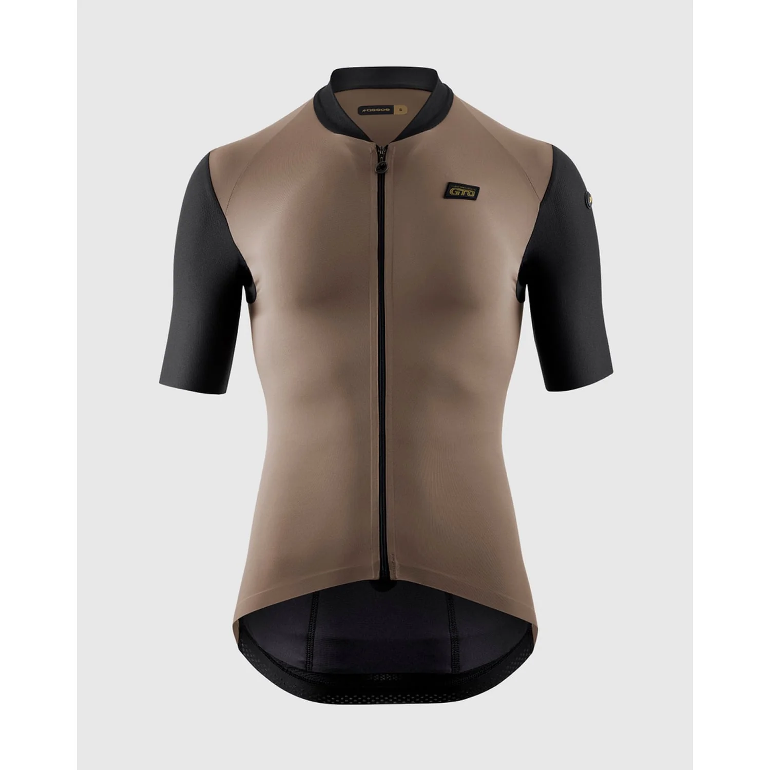 ASSOS EQUIPE RS S11 Koszulka z krótkim rękawem czarny/beżowy
