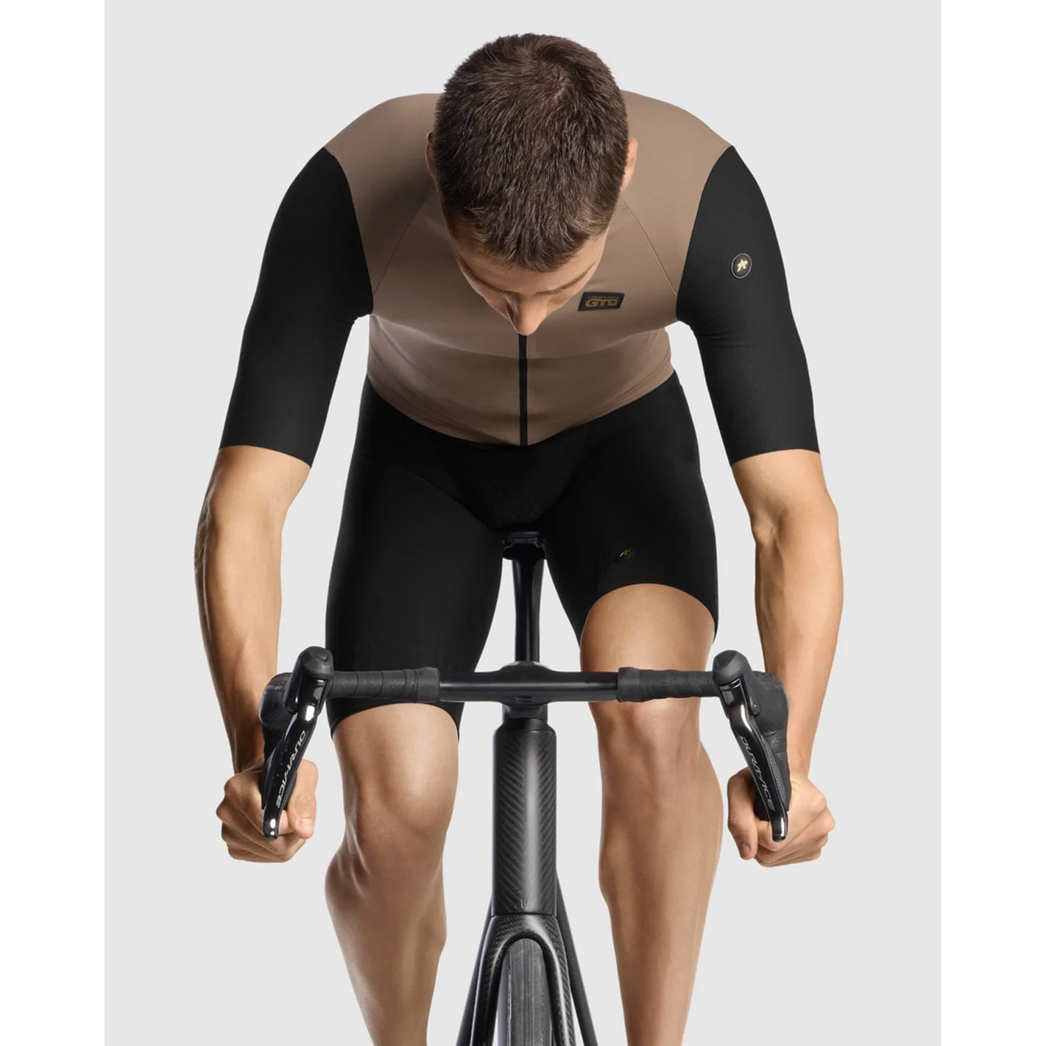 ASSOS EQUIPE RS S11 Koszulka z krótkim rękawem czarny/beżowy - Image 5