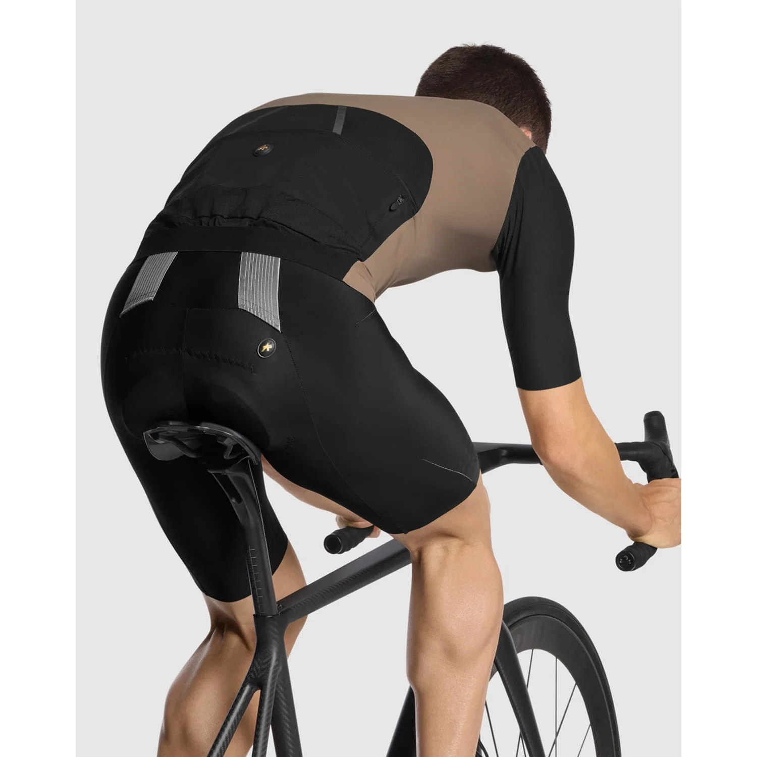 ASSOS EQUIPE RS S11 Koszulka z krótkim rękawem czarny/beżowy - Image 7