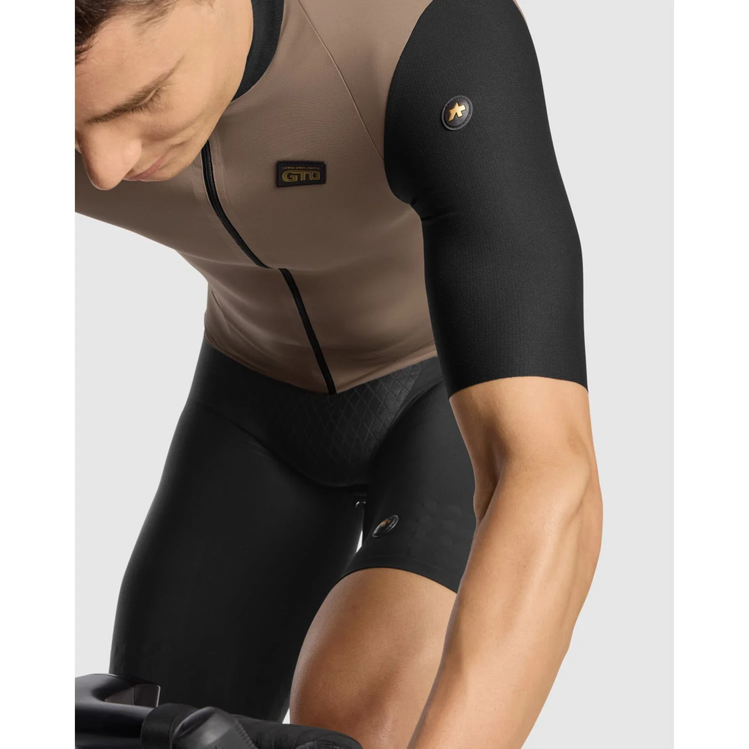 ASSOS EQUIPE RS S11 Koszulka z krótkim rękawem czarny/beżowy - Image 8