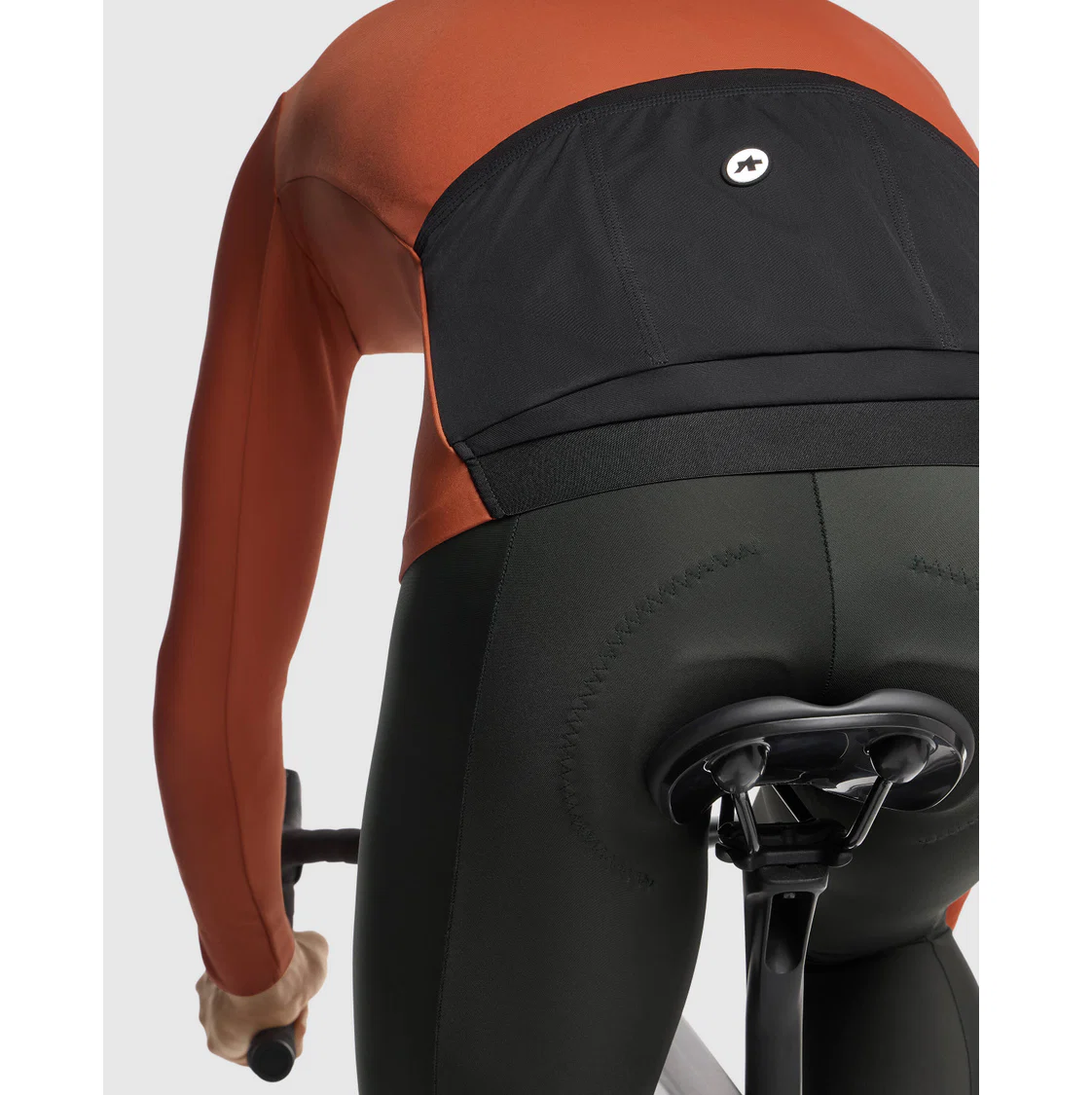 ASSOS MILLE GT SPRING FALL C2 Jersey z długim rękawem rdzawo-brązowy - Image 9