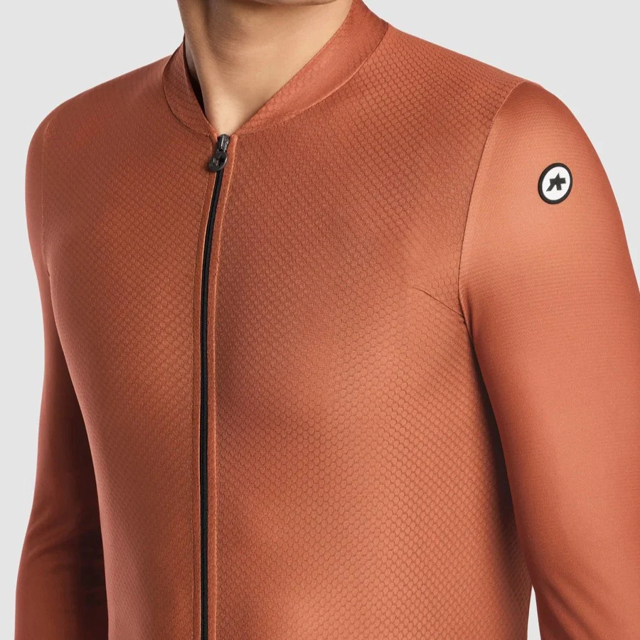 ASSOS MILLE GT S11 Jersey z długim rękawem rdzawo-brązowy - Image 5