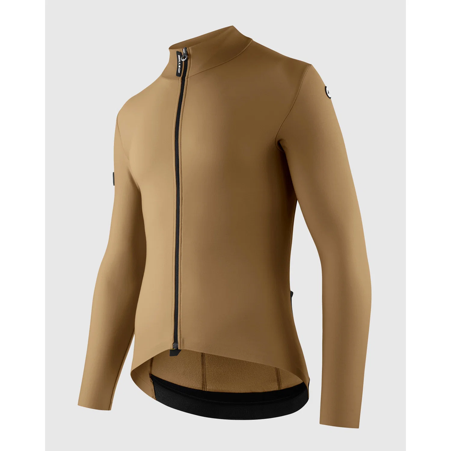 ASSOS MILLE GT SPRING FALL C2 Popielata koszulka z długim rękawem brązowa - Image 2