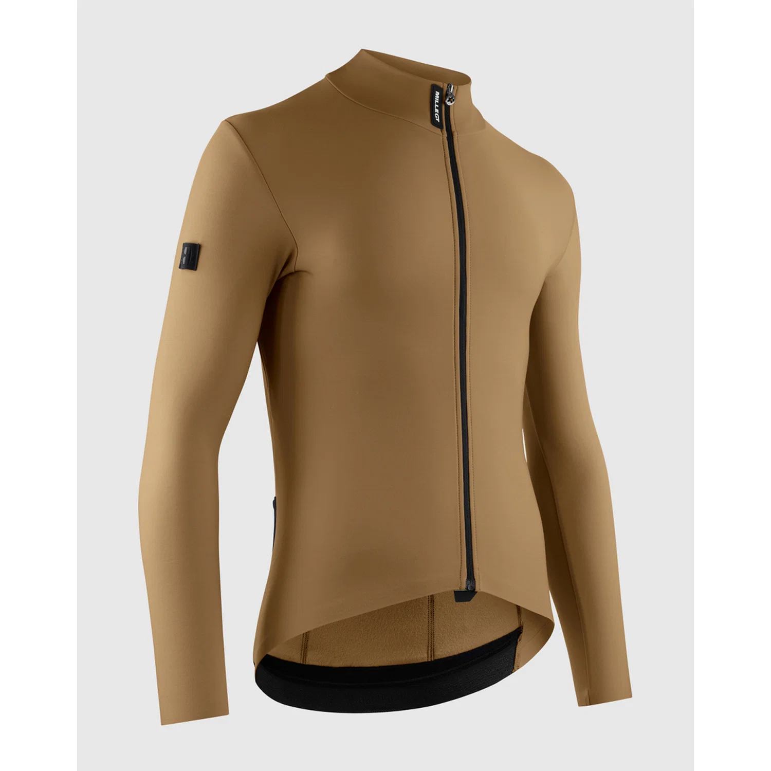 ASSOS MILLE GT SPRING FALL C2 Popielata koszulka z długim rękawem brązowa - Image 3