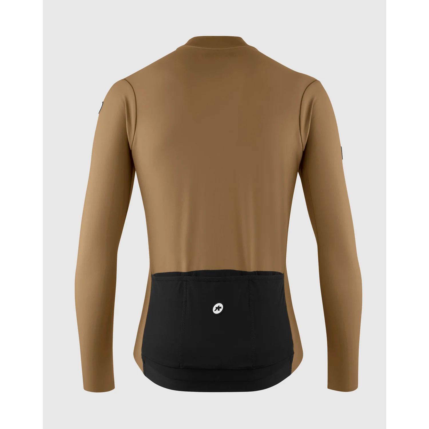 ASSOS MILLE GT SPRING FALL C2 Popielata koszulka z długim rękawem brązowa - Image 4