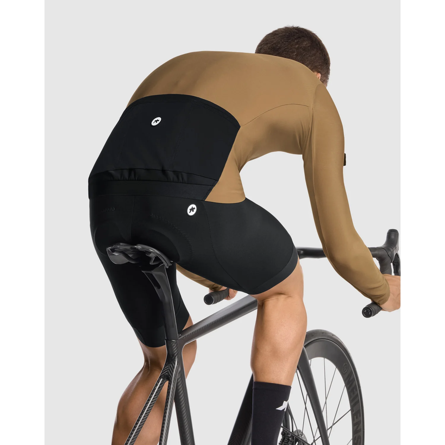 ASSOS MILLE GT SPRING FALL C2 Popielata koszulka z długim rękawem brązowa - Image 8