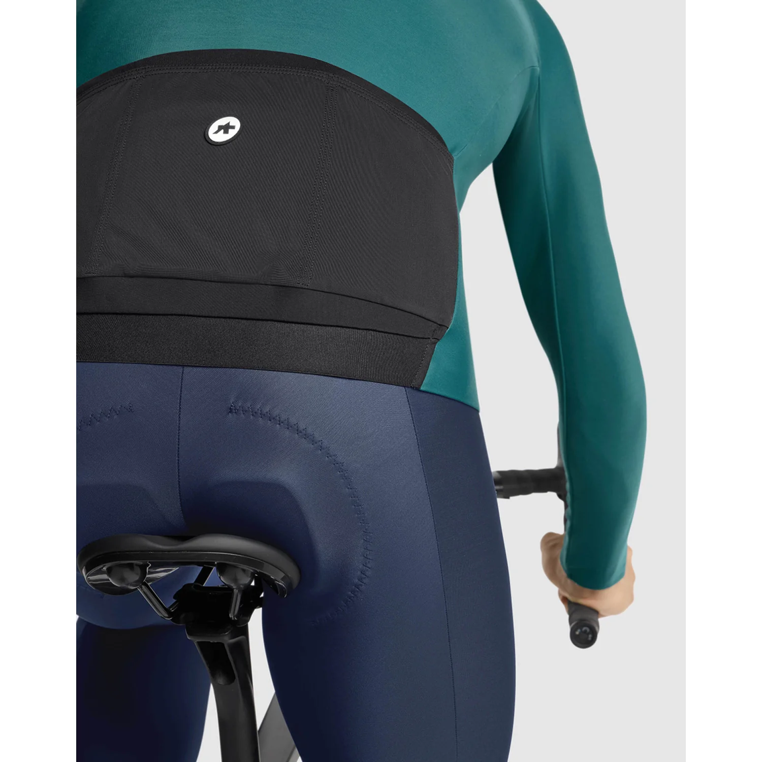 ASSOS MILLE GT SPRING FALL C2 Koszulka z długim rękawem Foundation Green - Image 8