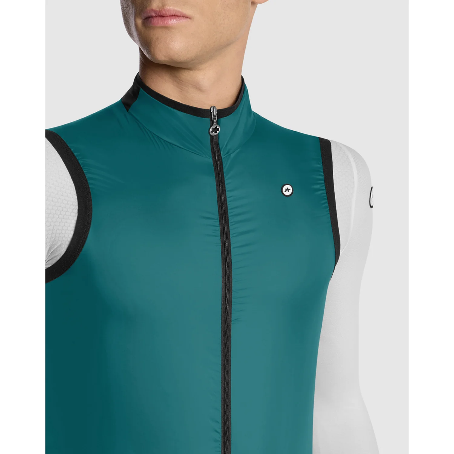 ASSOS MILLE GT WIND C2 Foundation Green Kurtka bez rękawów - Image 5