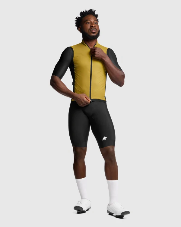 ASSOS MILLE GT WIND S11 Złotożółta kurtka bez rękawów - Image 8