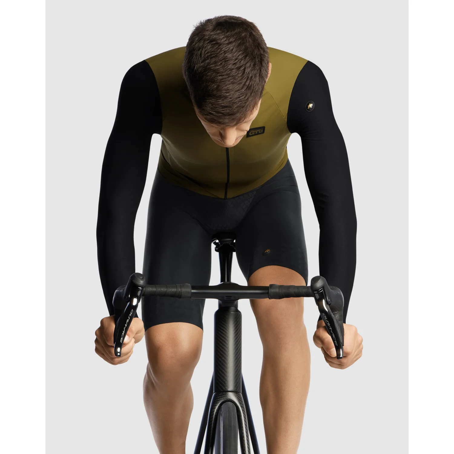 ASSOS MILLE GTO C2 Jersey z długim rękawem Millennio Ocher - Image 5