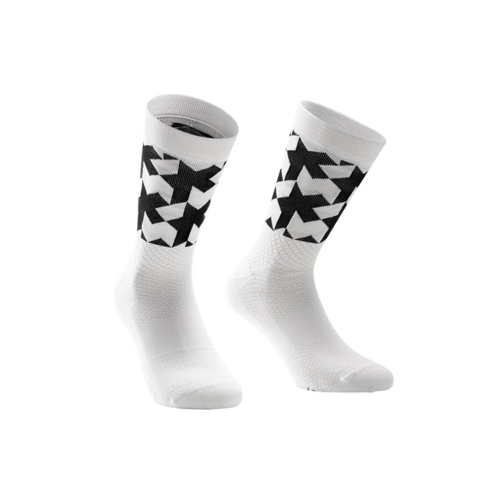ASSOS MONOGRAM EVO Skarpety Biały