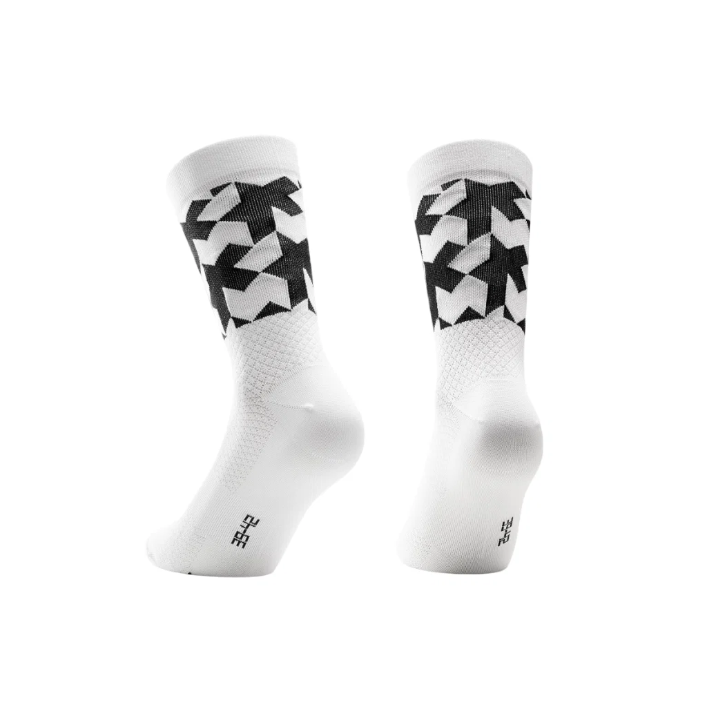 ASSOS MONOGRAM EVO Skarpety Biały - Image 2