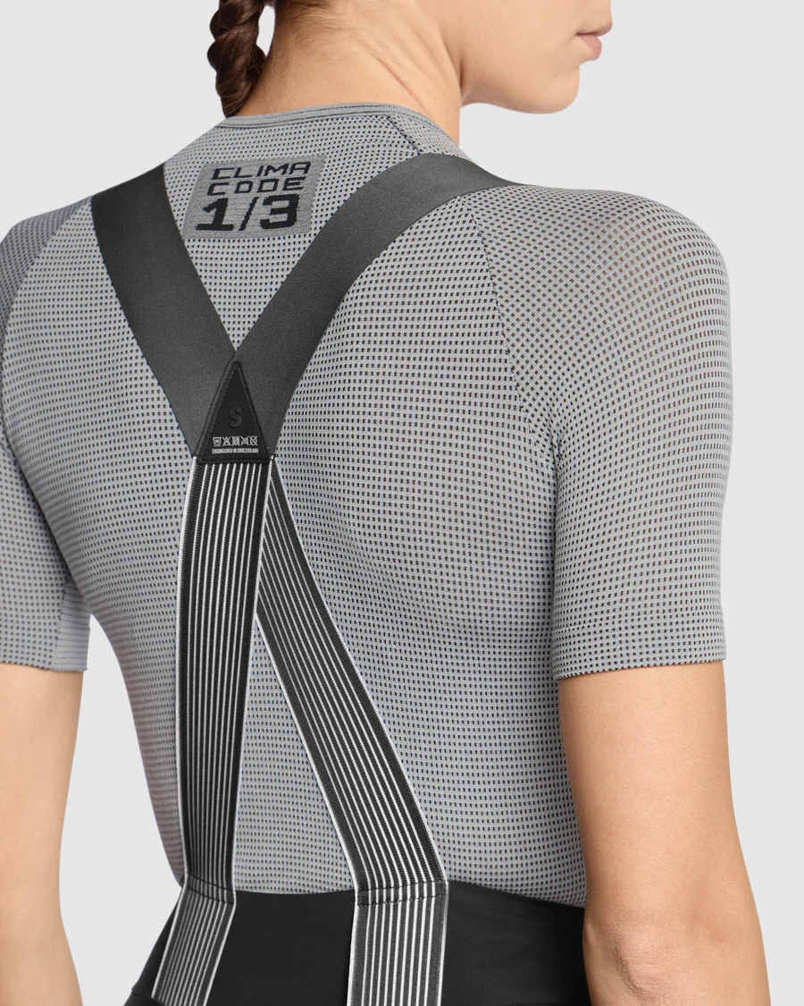 ASSOS NS SKIN LAYER P1 Bielizna damska z krótkim rękawem Szary - Image 8