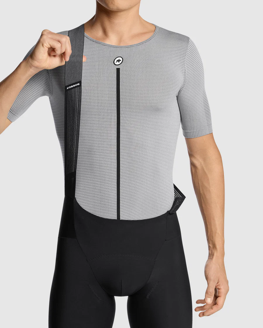 ASSOS NS SKIN LAYER P1 Bielizna z krótkim rękawem szary - Image 5
