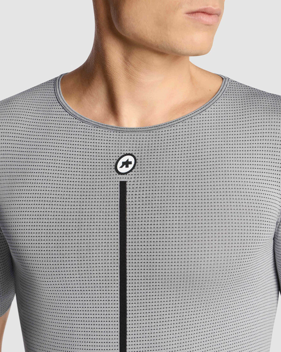 ASSOS NS SKIN LAYER P1 Bielizna z krótkim rękawem szary - Image 8