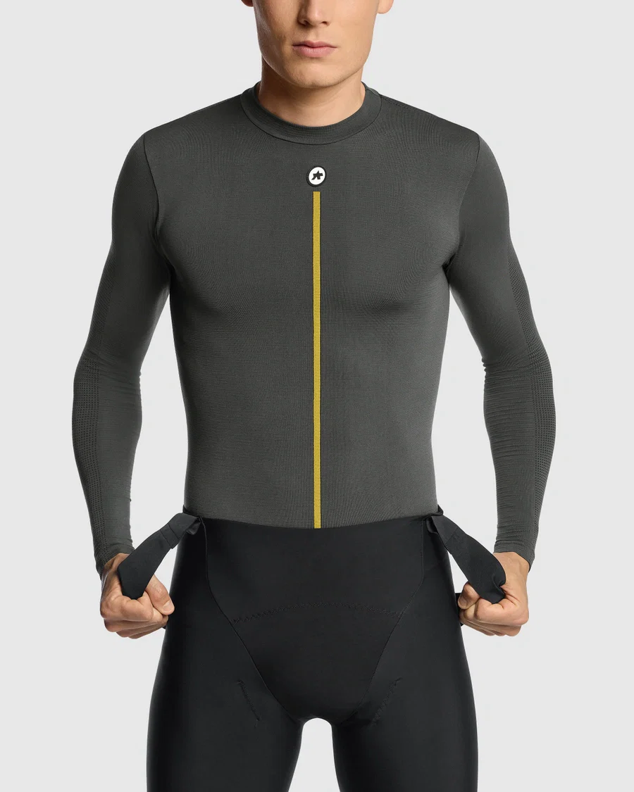 ASSOS SPRING FALL P1 Bielizna z długim rękawem szary - Image 7