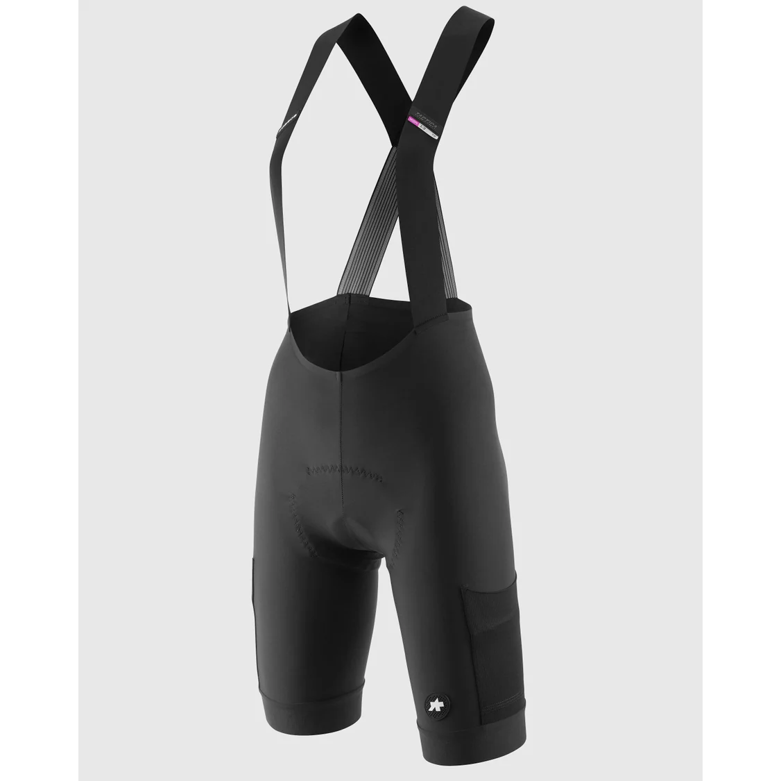 ASSOS TACTICA KIESKAFER T5 GRAVEL Bibshort damskie czarny - Image 3