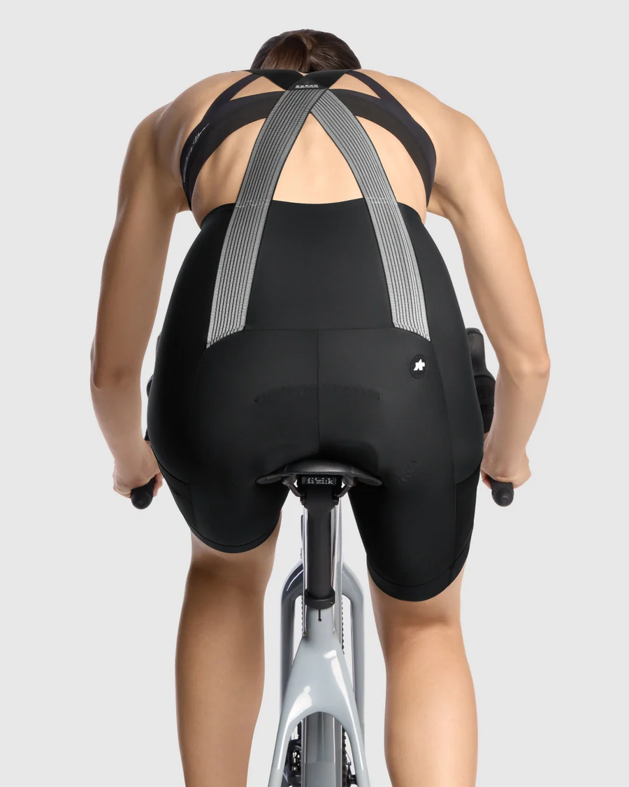 ASSOS TACTICA KIESKAFER T5 GRAVEL Bibshort damskie czarny - Image 6