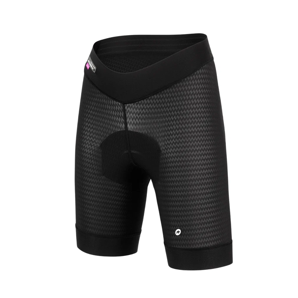 ASSOS TACTICA Krótkie spodenki damskie czarny