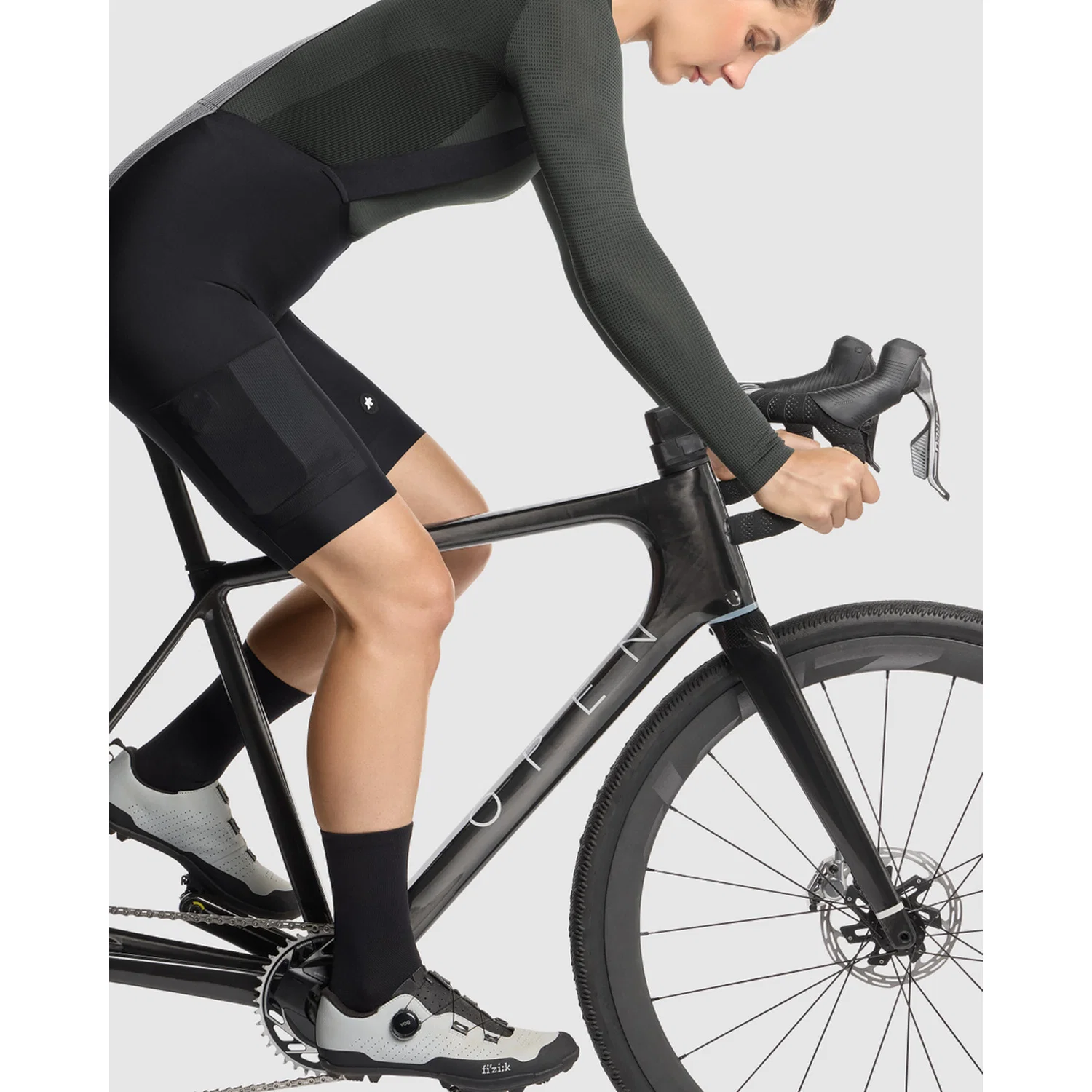 ASSOS TACTICA SPRING FALL T5 Bibshort damskie czarny - Image 5