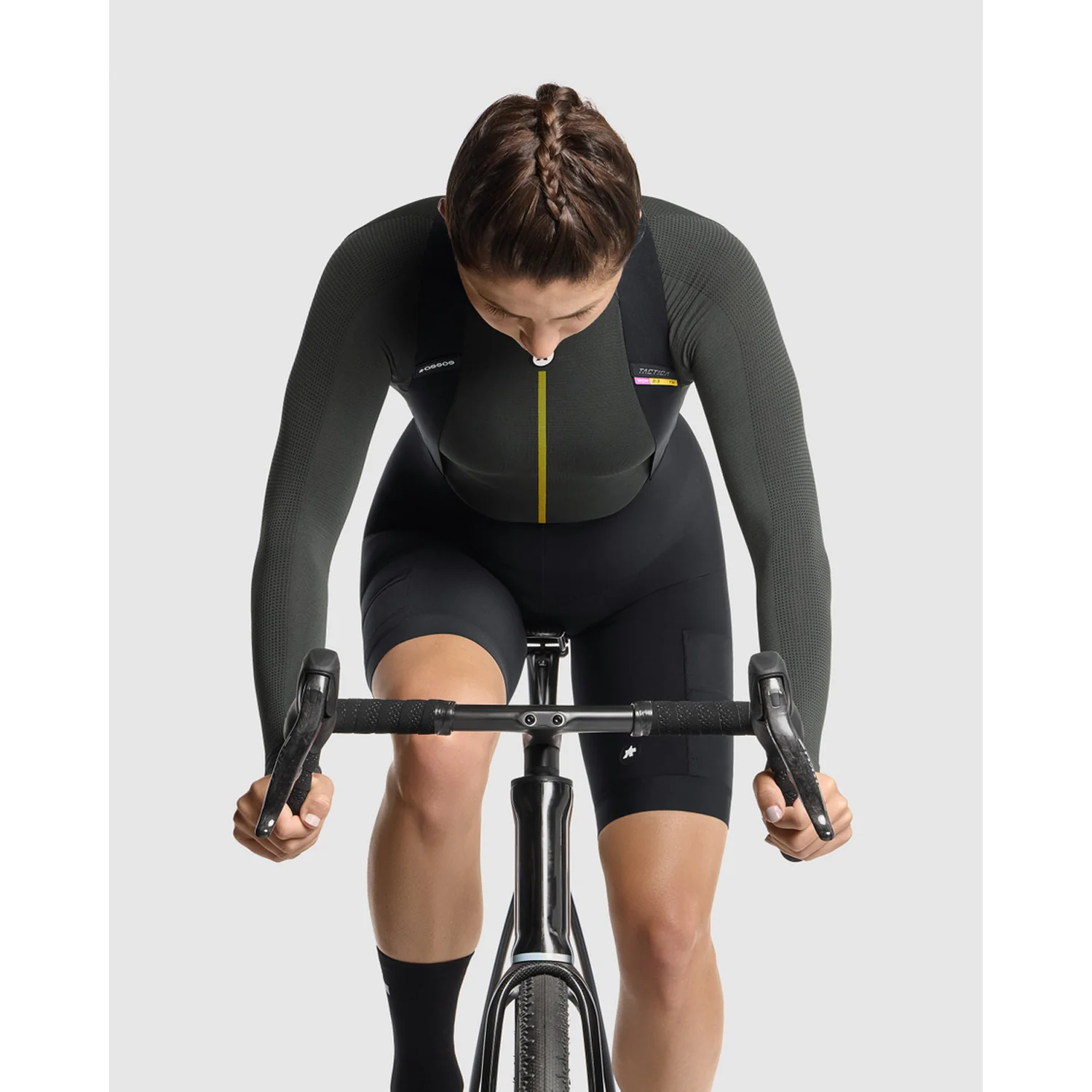 ASSOS TACTICA SPRING FALL T5 Bibshort damskie czarny - Image 6