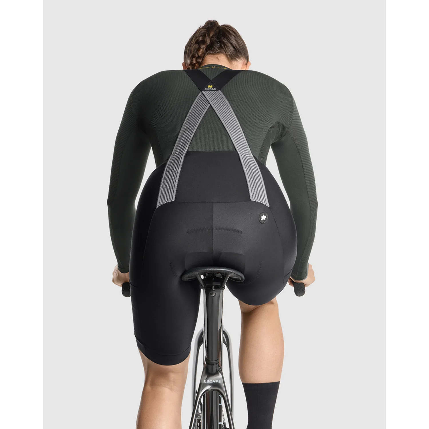 ASSOS TACTICA SPRING FALL T5 Bibshort damskie czarny - Image 7