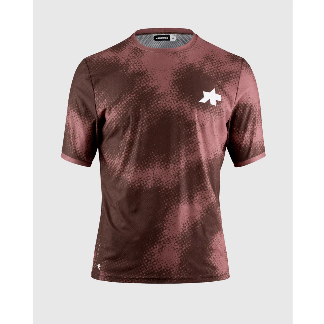ASSOS TACTICA T5 MUD FLAGE koszulka z krótkim rękawem brązowa