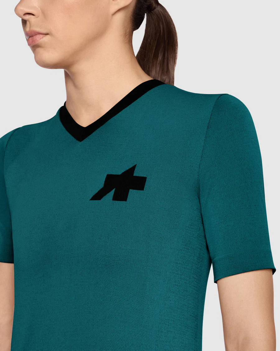 ASSOS TACTICA TECH T5 Koszulka z krótkim rękawem damska zielona - Image 8
