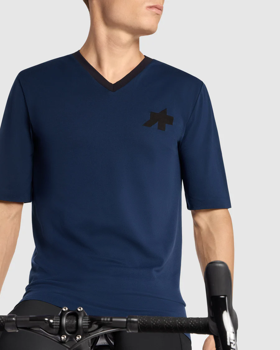 ASSOS TACTICA TECH T5 Koszulka z krótkim rękawem niebieska - Image 8
