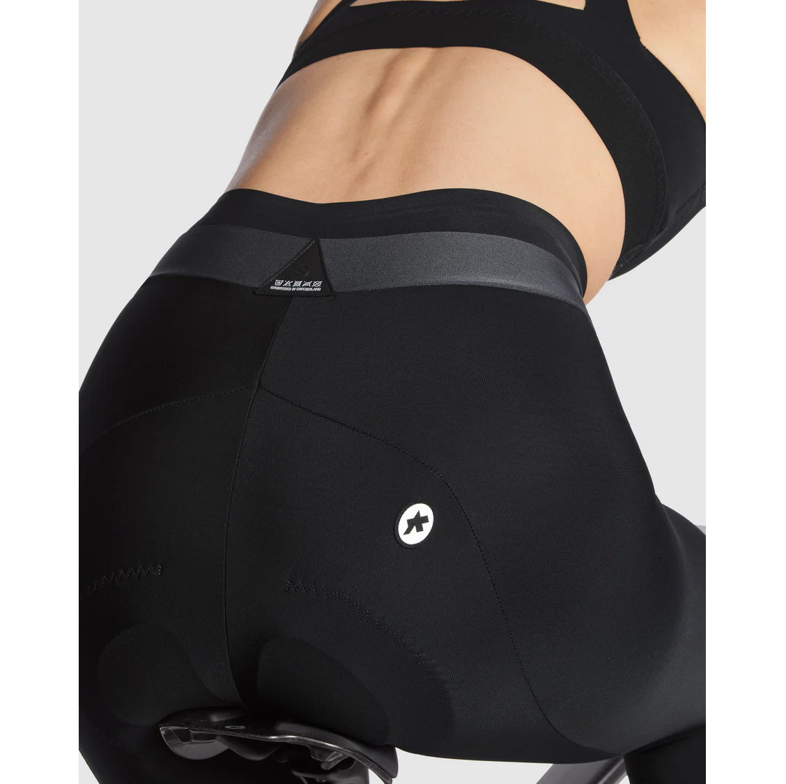 ASSOS UMA GT SPRING FALL C2 Rajstopy 3/4 dla kobiet czarny - Image 8