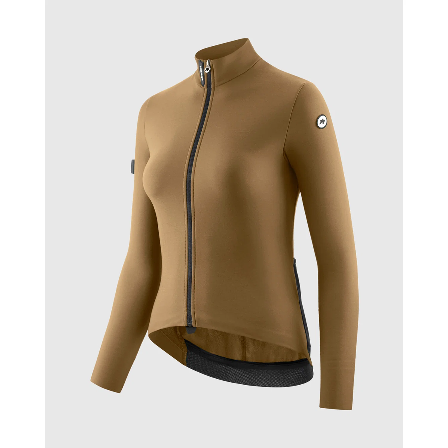 ASSOS UMA GT SPRING FALL C2 damska koszulka z długim rękawem brązowo-popielata - Image 2