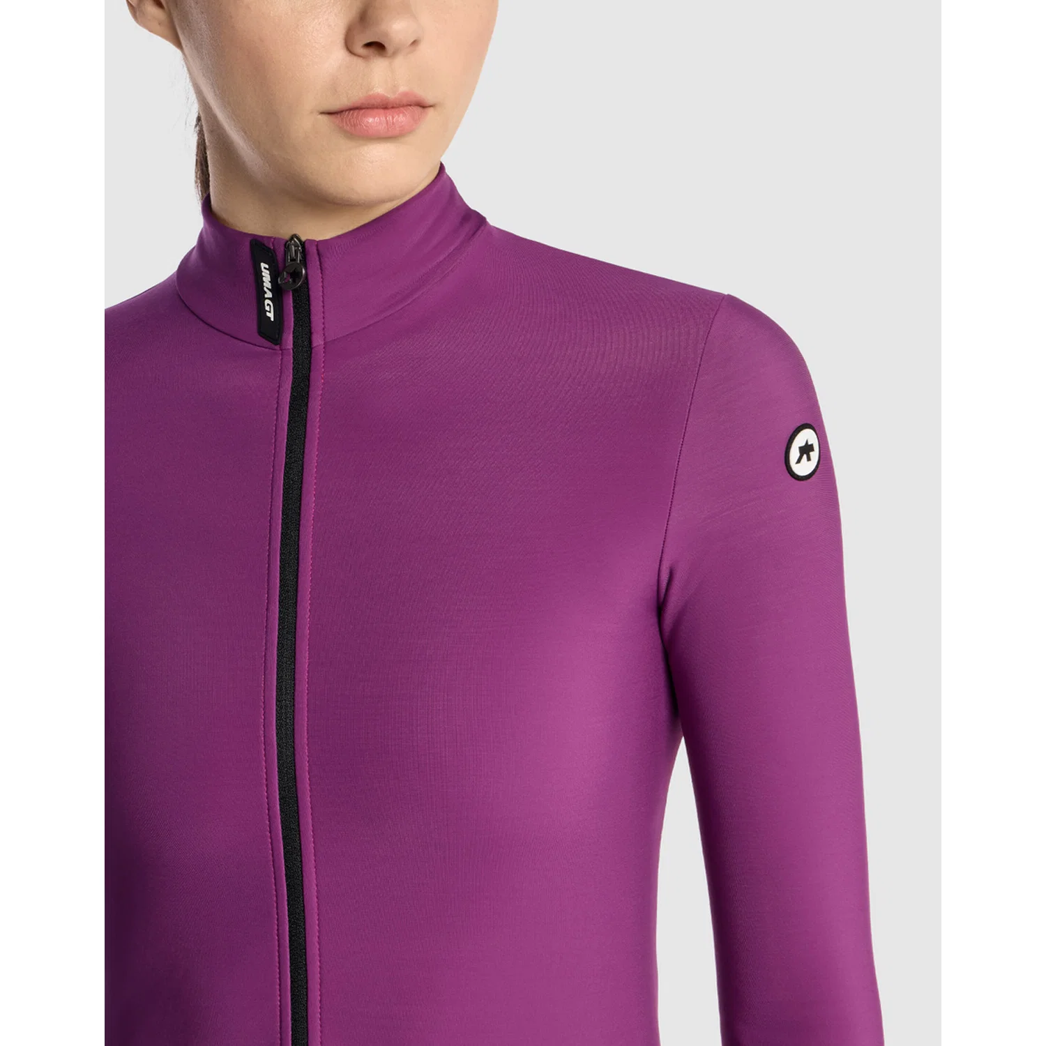 ASSOS UMA GT SPRING FALL C2 Damska koszulka z długim rękawem Alchemy Purple - Image 6