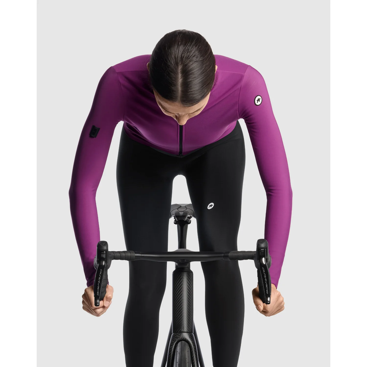 ASSOS UMA GT SPRING FALL C2 Damska koszulka z długim rękawem Alchemy Purple - Image 9