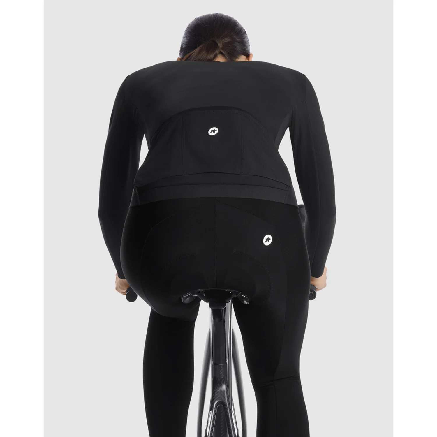ASSOS UMA GT SPRING FALL C2 damska koszulka z długim rękawem czarna - Image 6