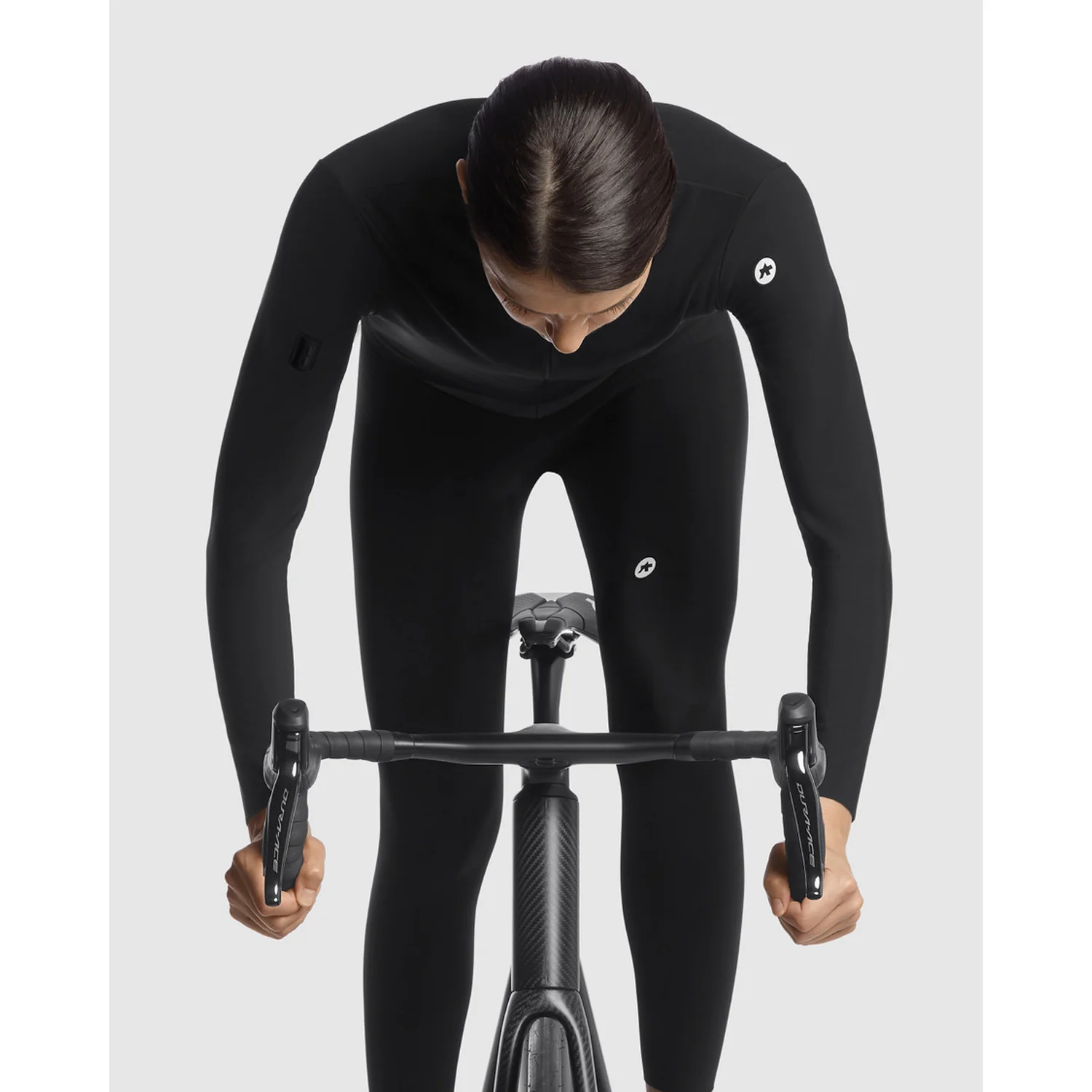 ASSOS UMA GT SPRING FALL C2 damska koszulka z długim rękawem czarna - Image 8