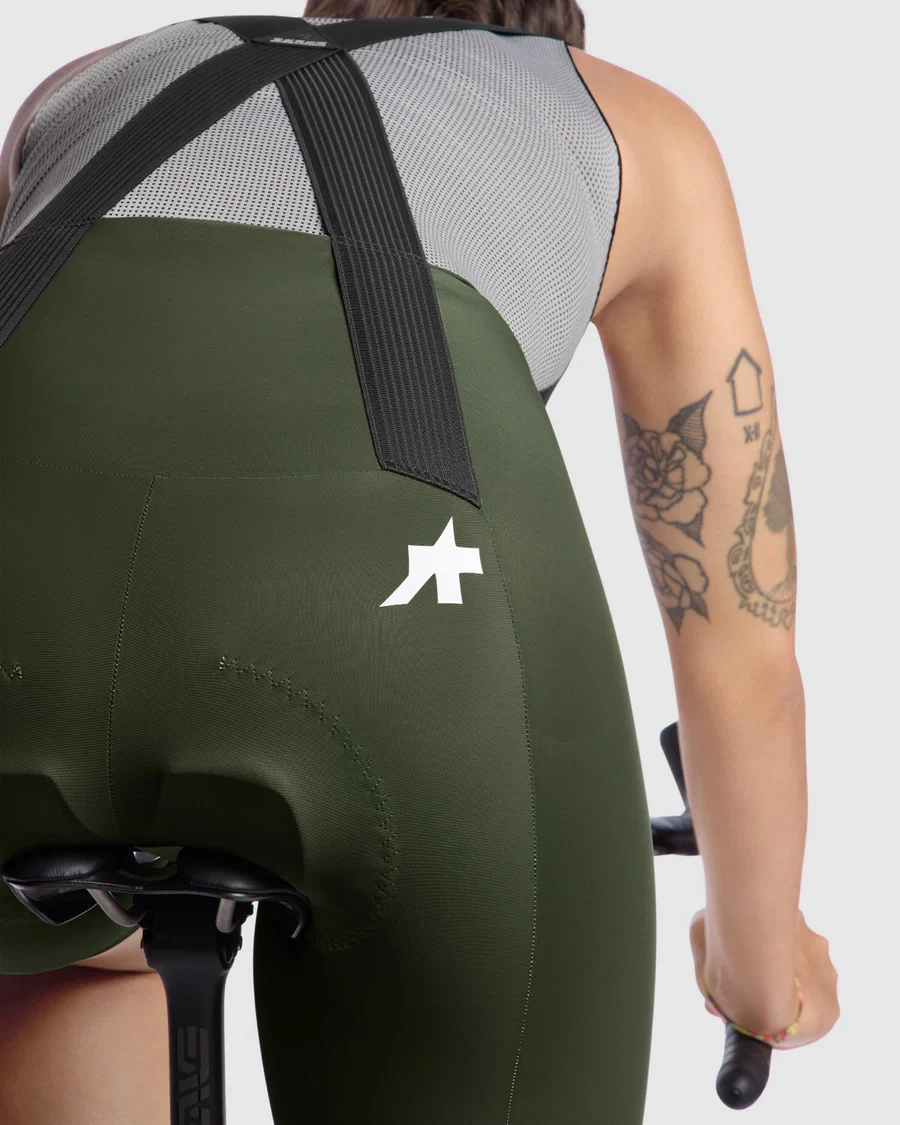 ASSOS UMA GT S11 damska koszulka termoaktywna Moss Green - Image 5