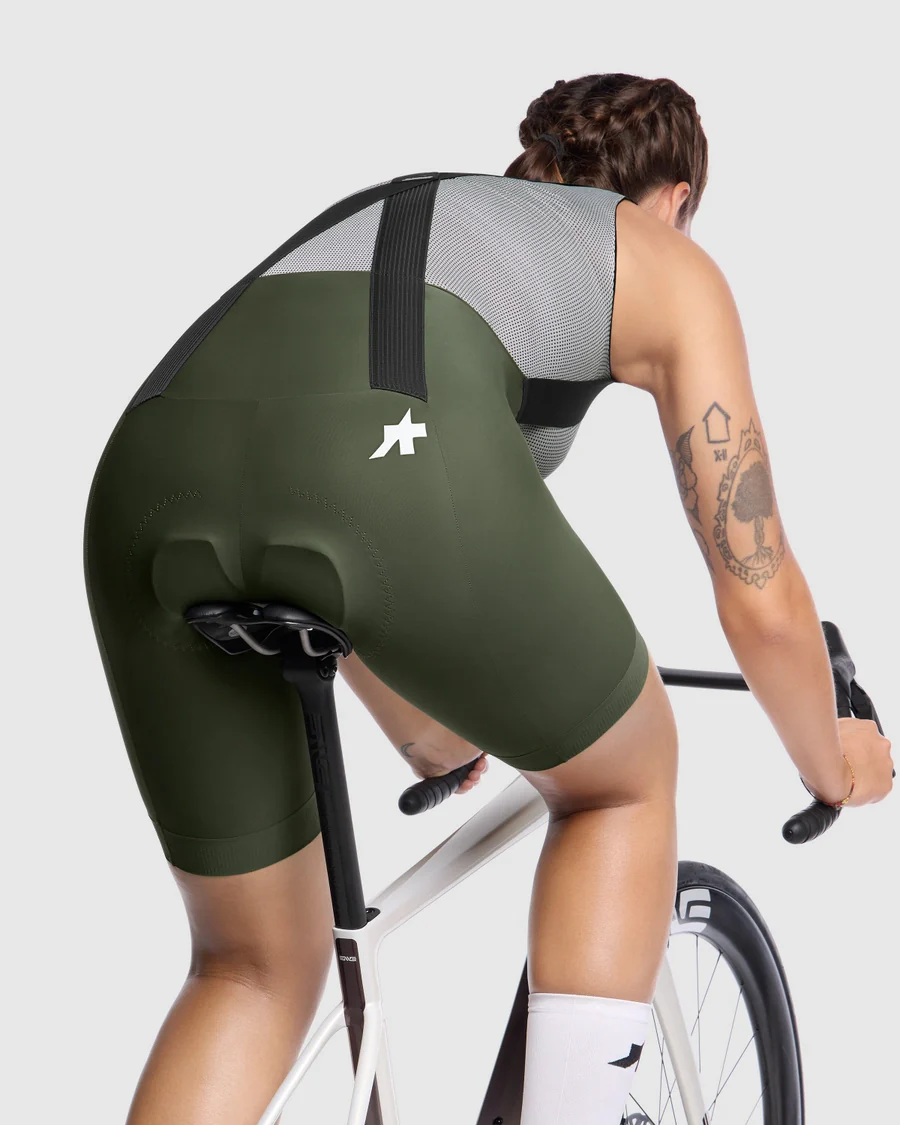 ASSOS UMA GT S11 damska koszulka termoaktywna Moss Green - Image 7