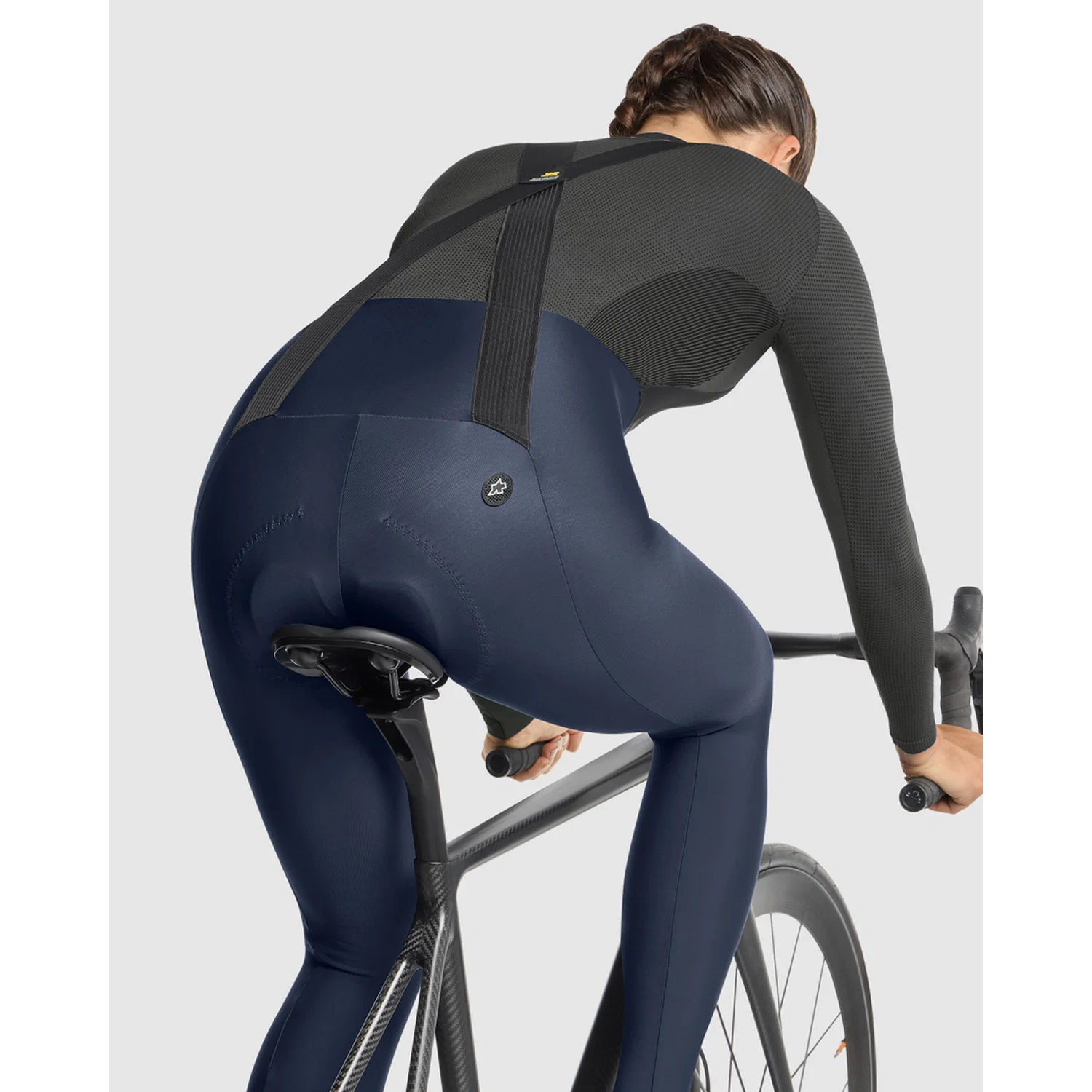 Rajstopy damskie ASSOS UMA GT SPRING FALL S11 Primal Blue Bibtights - Image 7