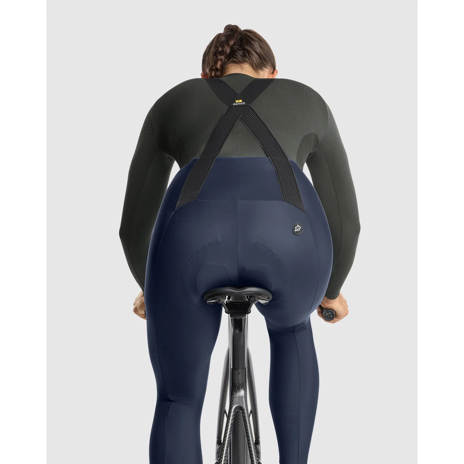Rajstopy damskie ASSOS UMA GT SPRING FALL S11 Primal Blue Bibtights - Image 9