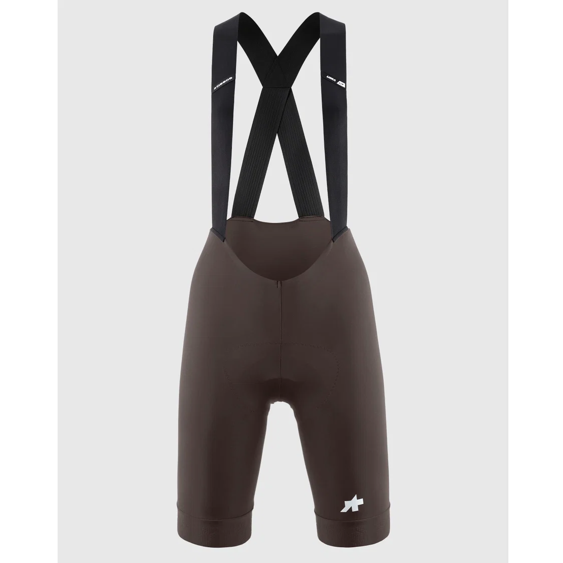 ASSOS UMA GT S11 damskie brązowe getry na szelkach