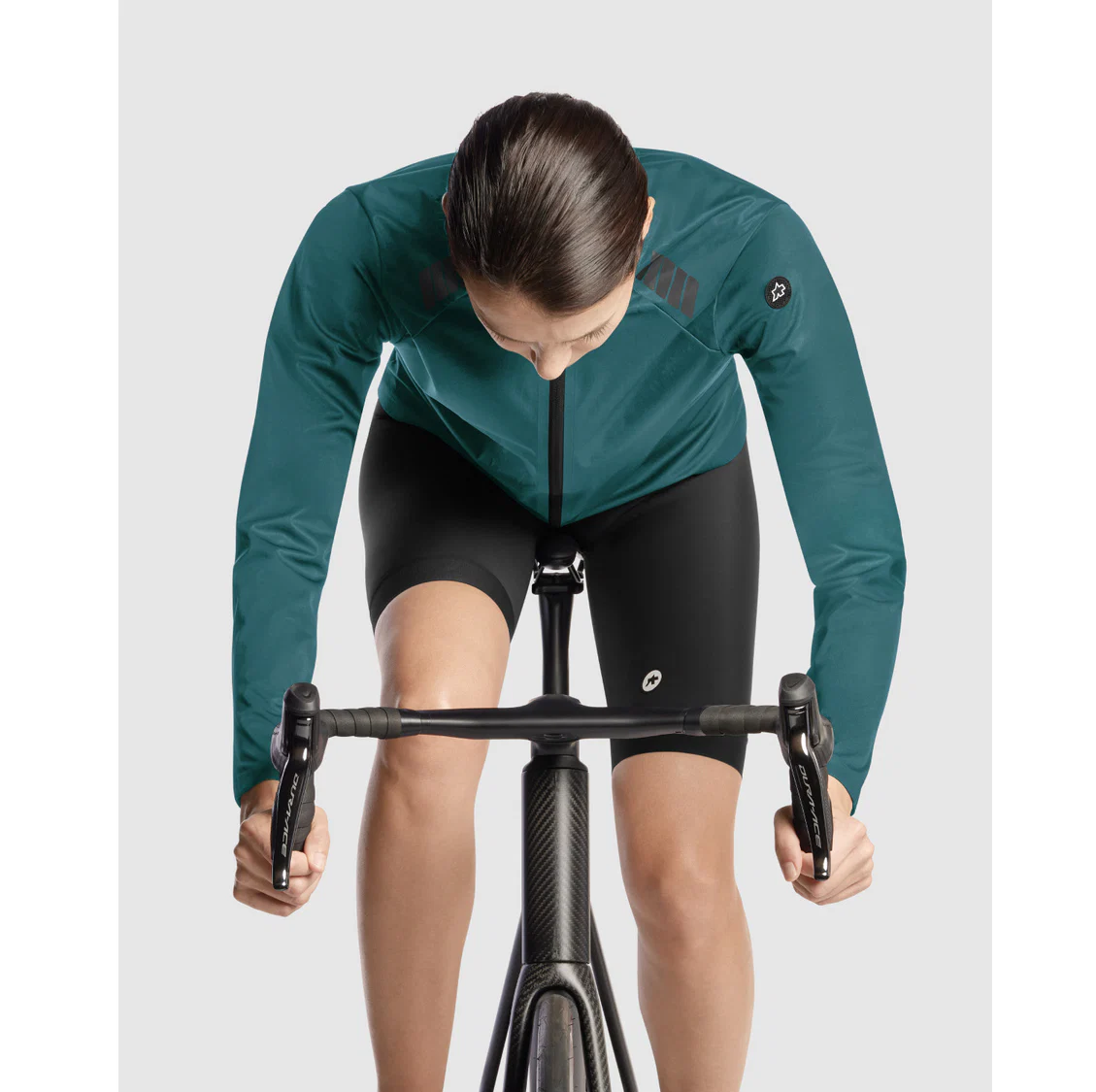 ASSOS UMA GT SHELL S11 Kurtka damska Foundation Green - Image 5