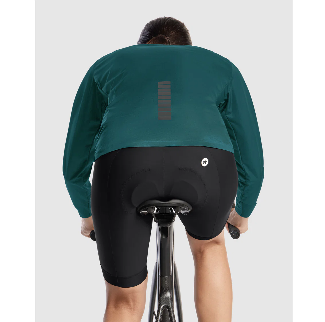 ASSOS UMA GT SHELL S11 Kurtka damska Foundation Green - Image 6