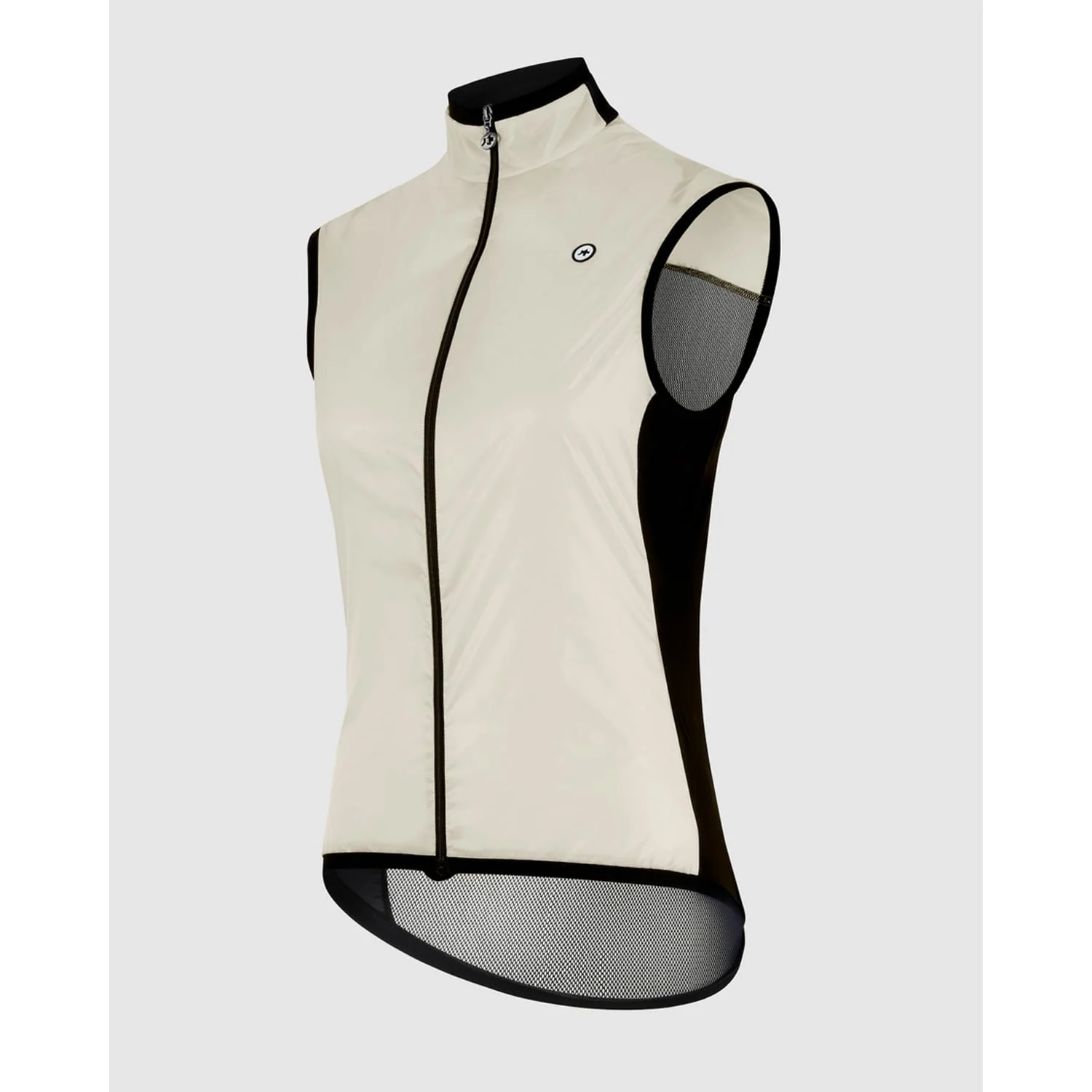 ASSOS UMA GT WIND C2 Damska beżowa kurtka bez rękawów - Image 4