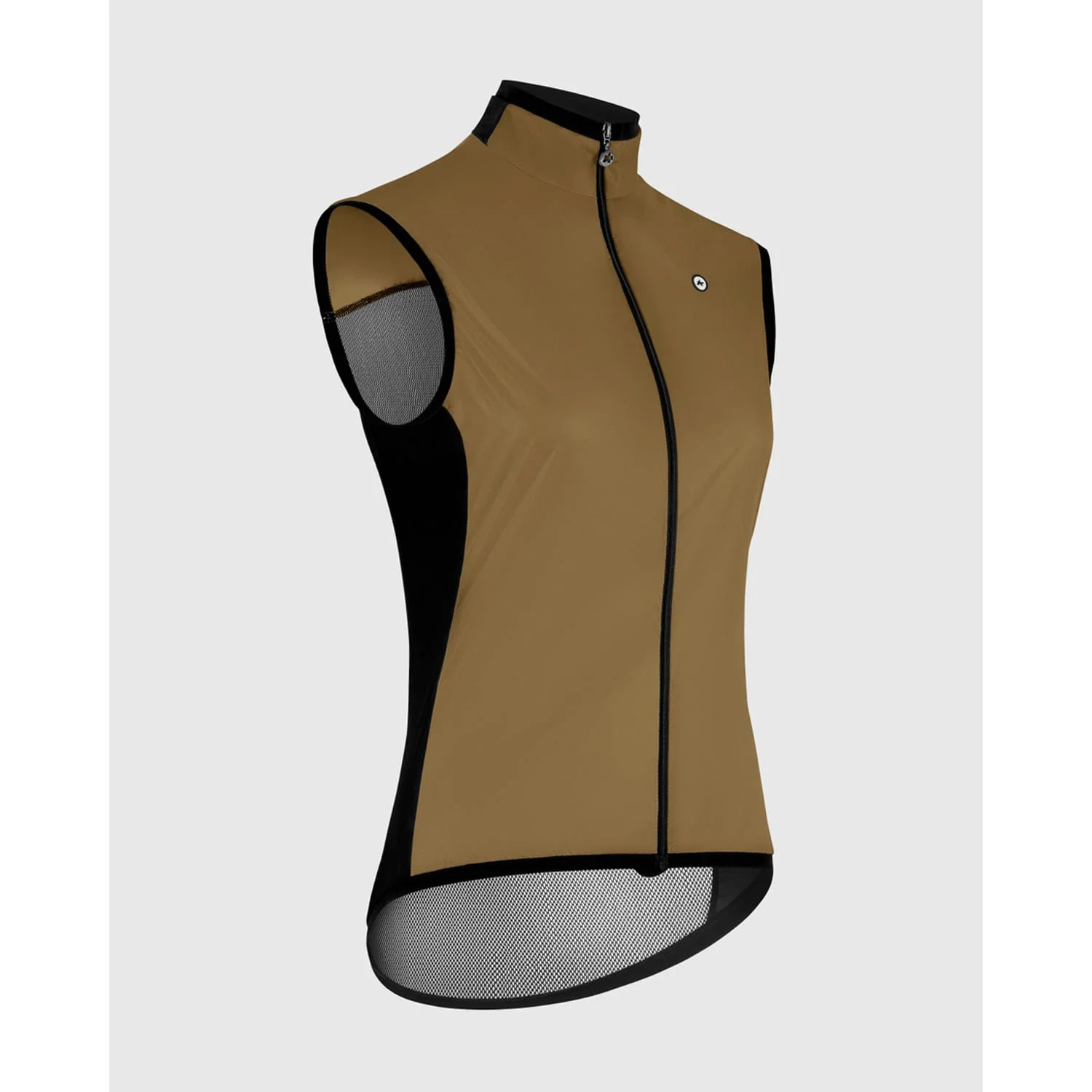 ASSOS UMA GT WIND C2 damska brązowa kurtka bez rękawów - Image 3