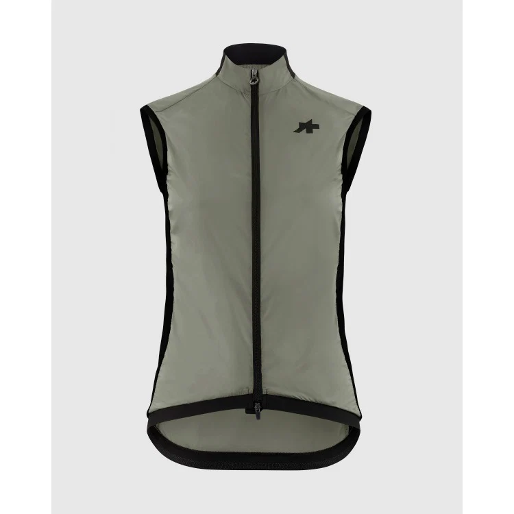 ASSOS UMA GT WIND S11 Damska kurtka bez rękawów Zielona