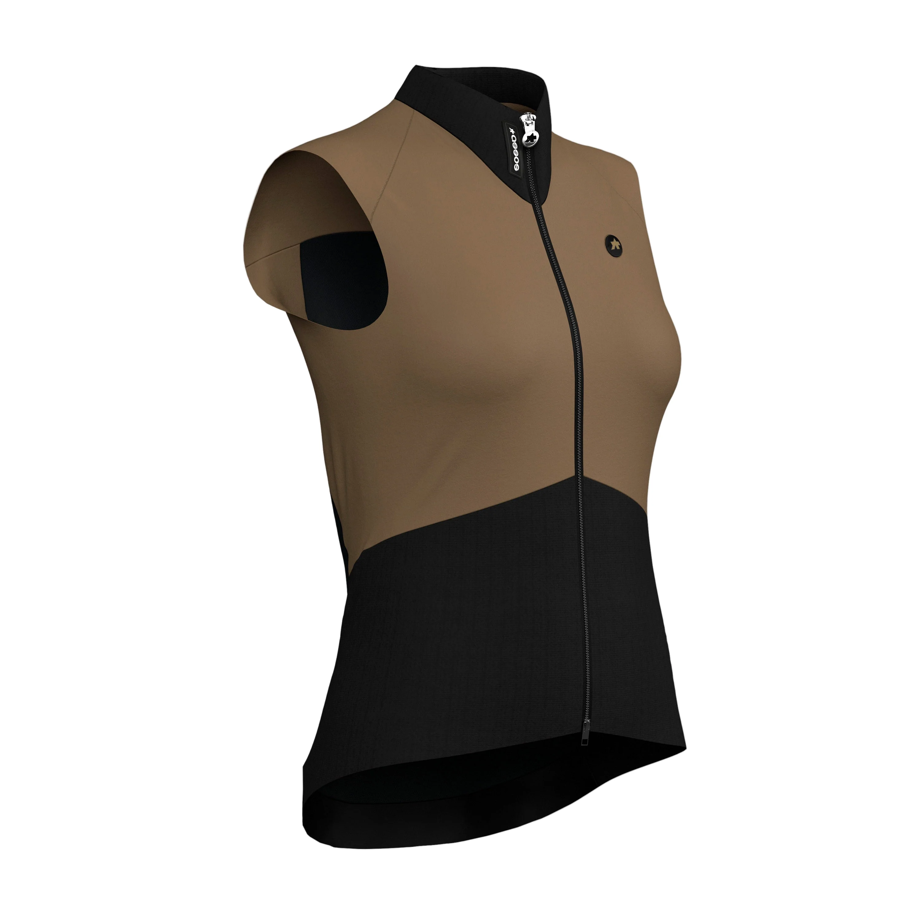 ASSOS UMA GTV SPRING FALL S11 Damska kurtka bez rękawów Terra Sand - Image 3