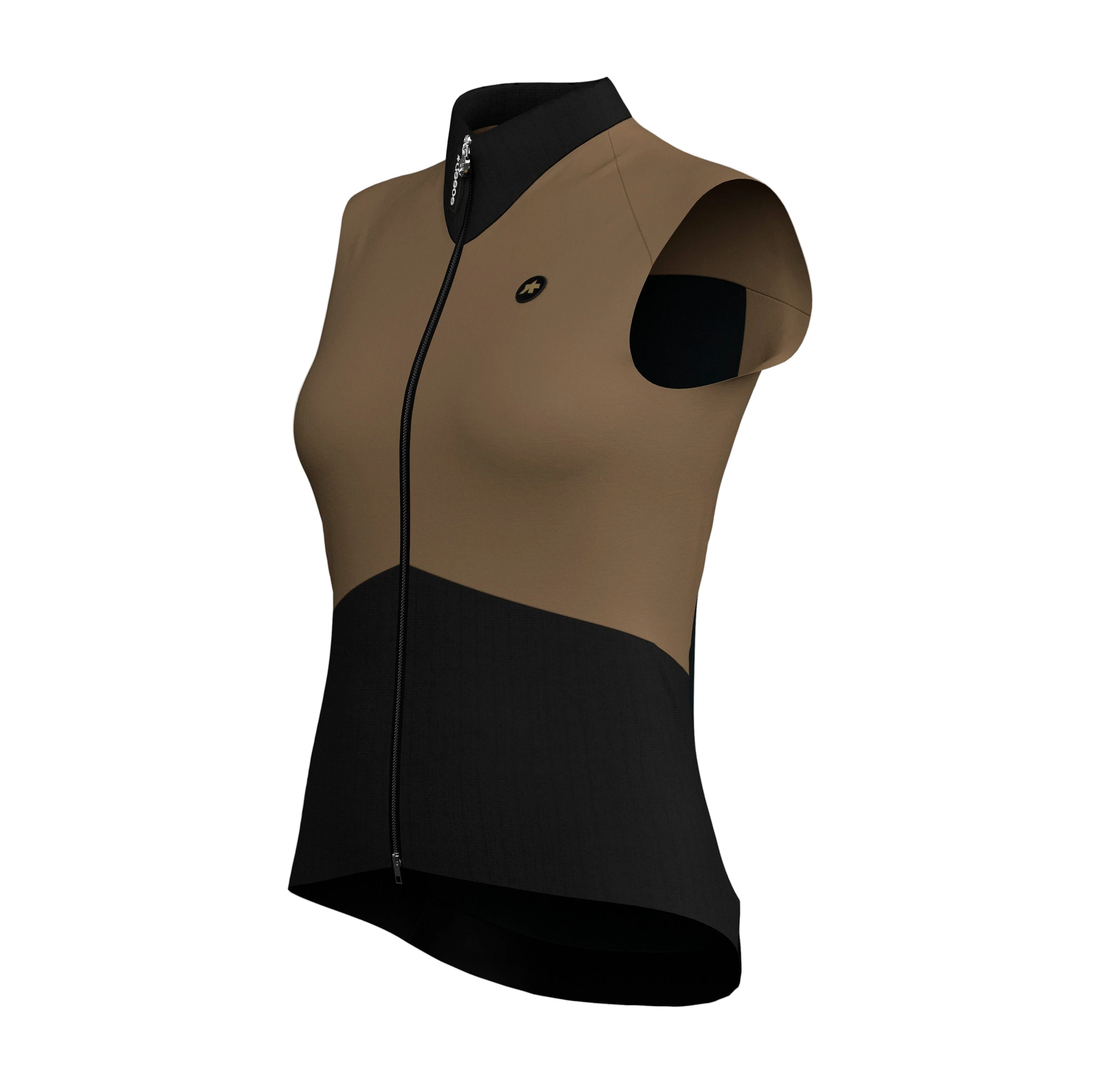 ASSOS UMA GTV SPRING FALL S11 Damska kurtka bez rękawów Terra Sand - Image 4