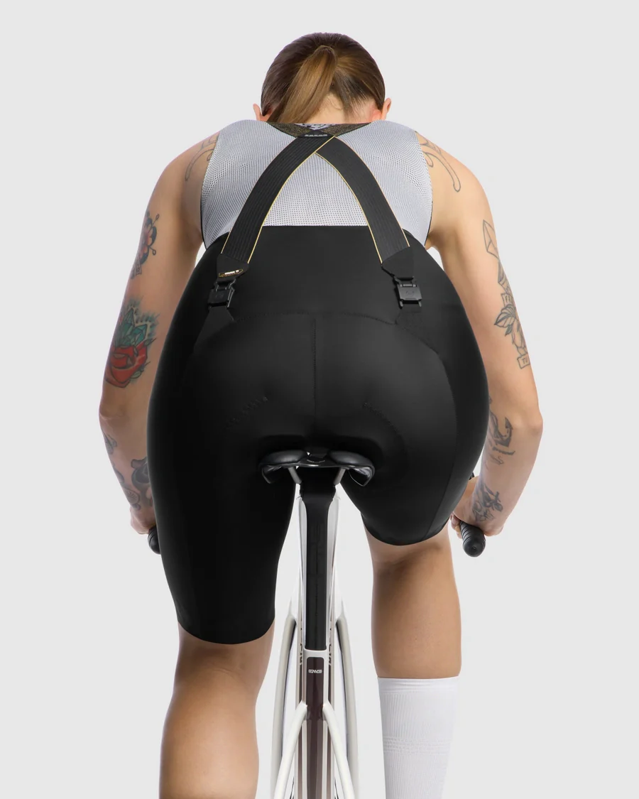 ASSOS UMA GTV S11 damskie spodenki kąpielowe czarne - Image 6