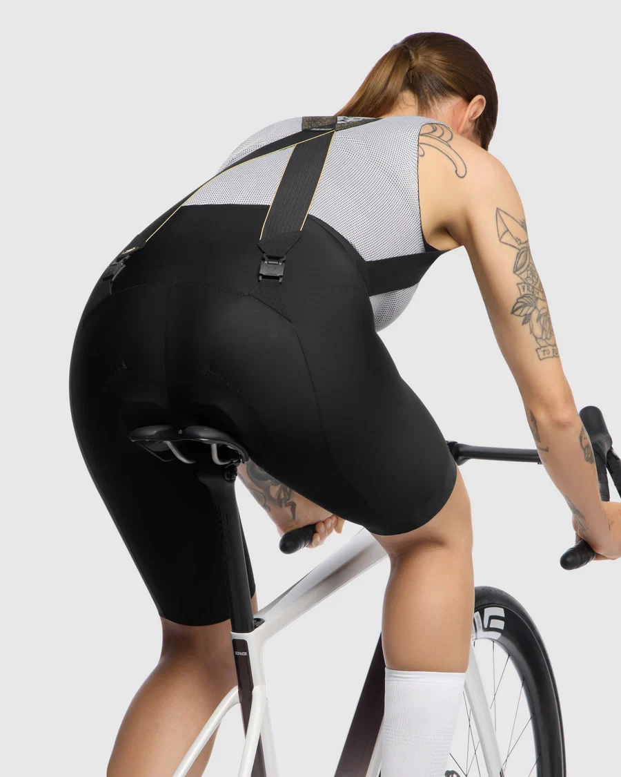 ASSOS UMA GTV S11 damskie spodenki kąpielowe czarne - Image 7